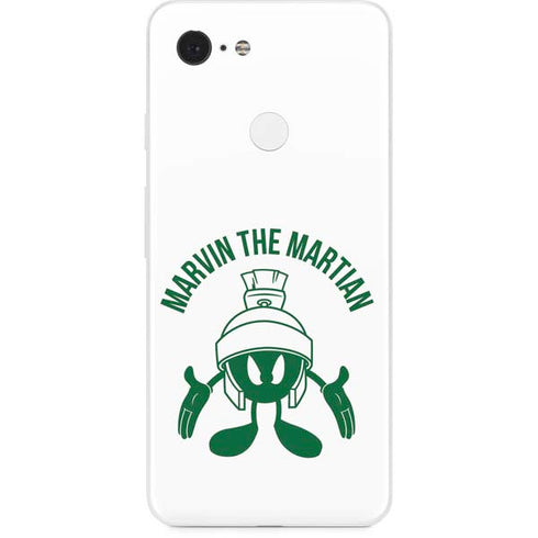 Looney Tunes Marvin the Martian Big Head Google Pixel 3 Skin